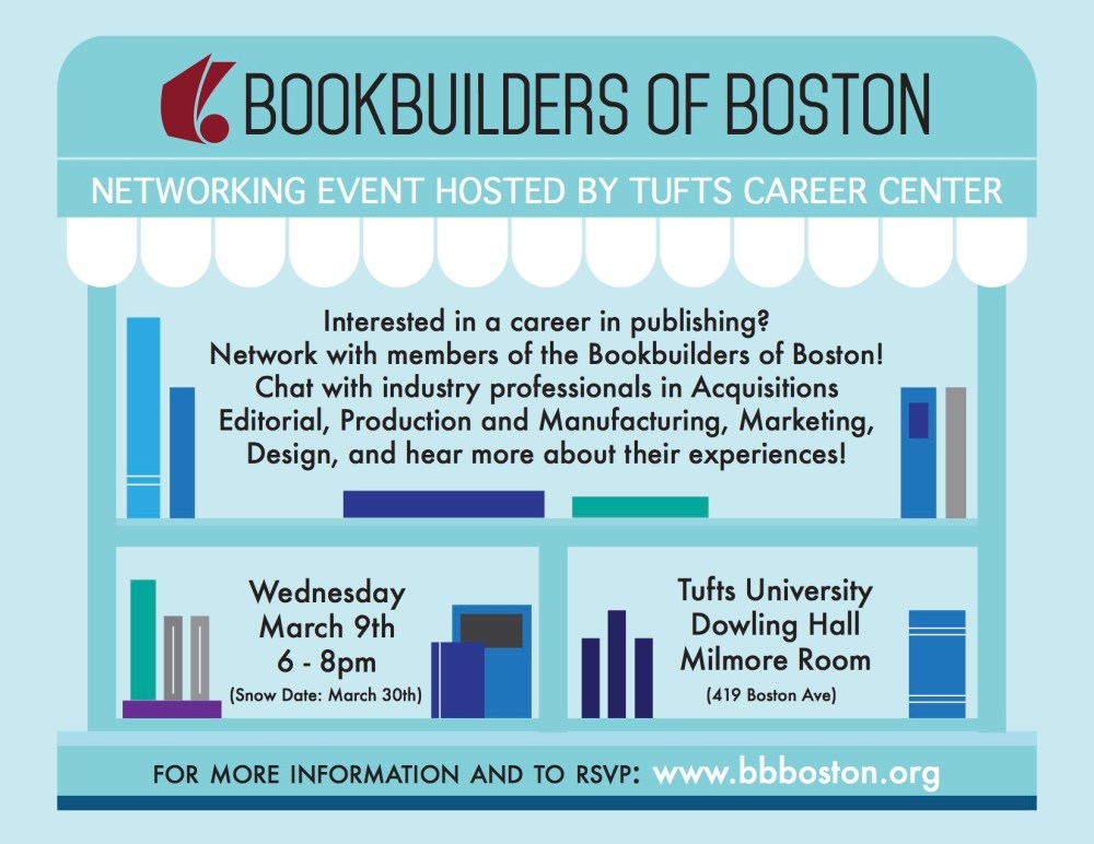 Bookbuilders Boston 2016 Flyer
