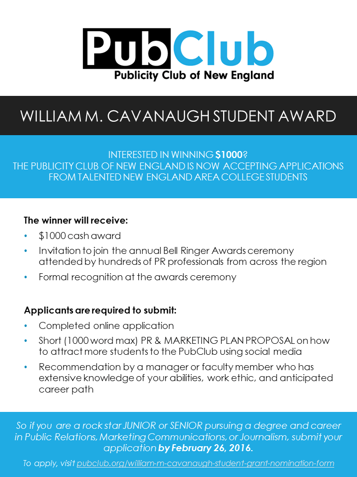 Cavanaugh Award Flyer[1]
