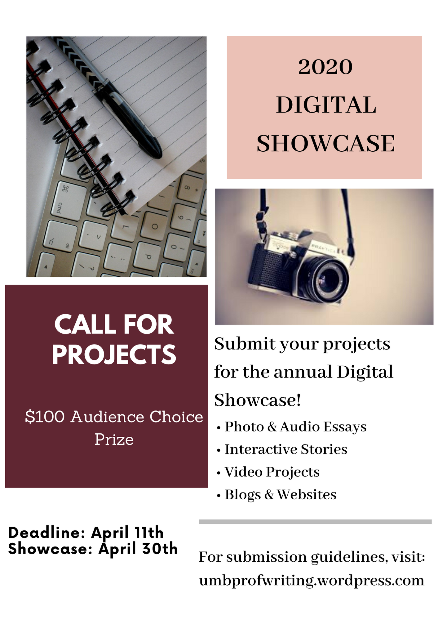 2020 – Call for Projects